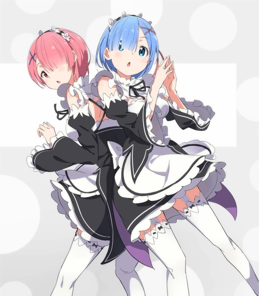 异界生活,可爱的蕾姆和拉姆姐妹花