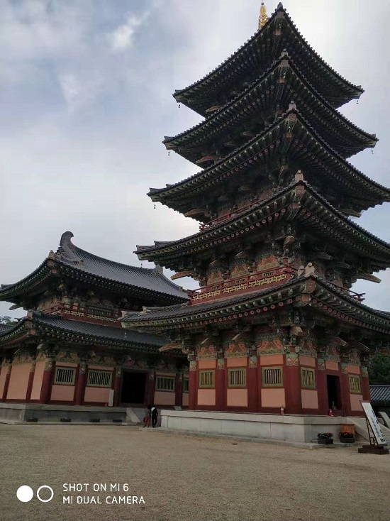 百济文化园区重现1500年前百济王国盛况