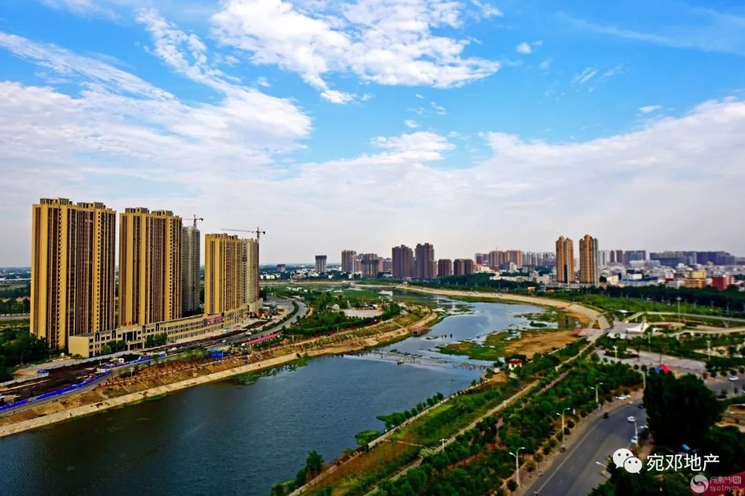 邓州市全景图图片