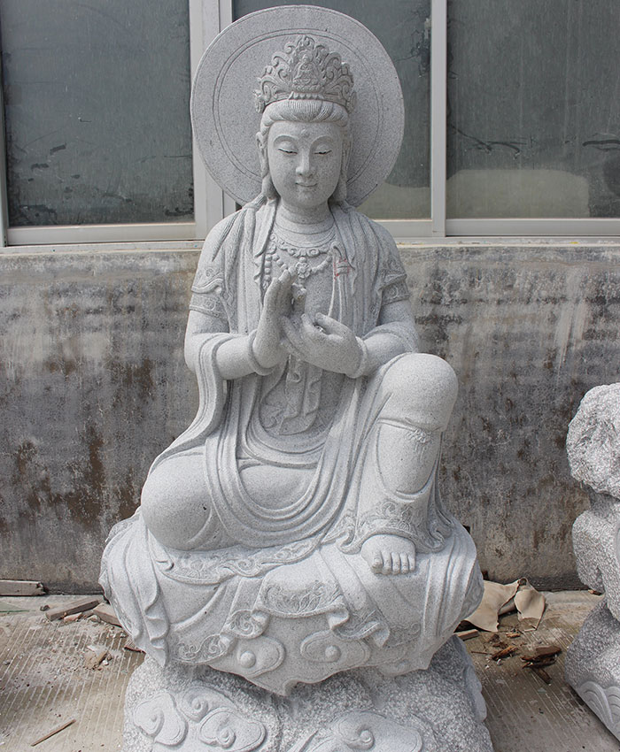 福建惠安33观音造型石雕像保佑什么的