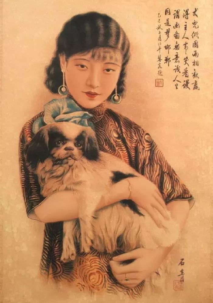 风情万种老上海月份牌手绘艺术欣赏