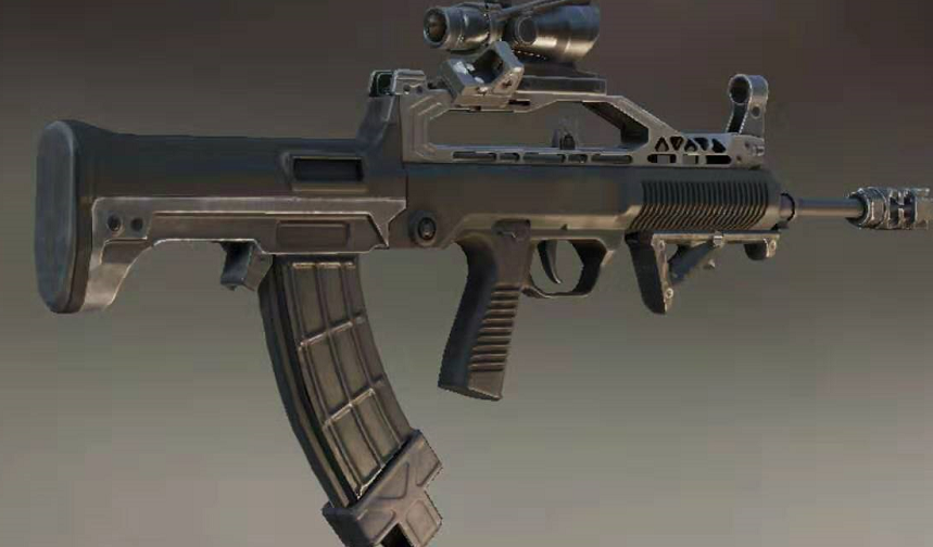 和平精英:堪称压制利器的3款枪,qbz射速快,你还知道哪些?_突击