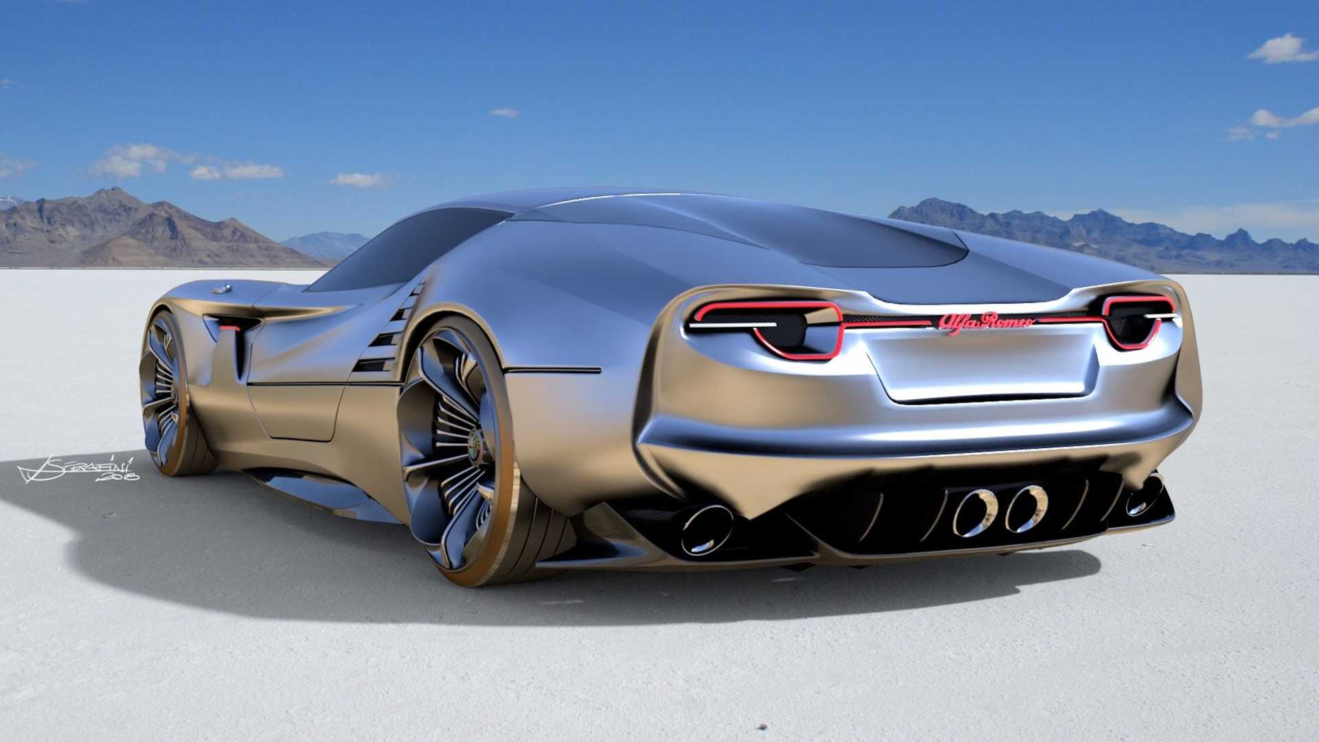 阿尔法·罗密欧montreal vision gt概念车亮相!