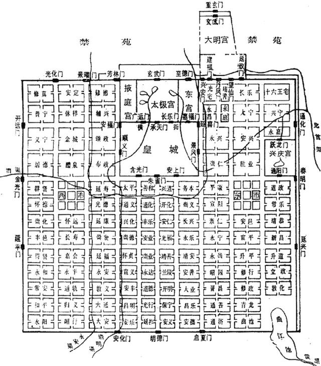 梦回长安:从一座城的微观布局,窥探一个文化鼎盛的时代_皇城