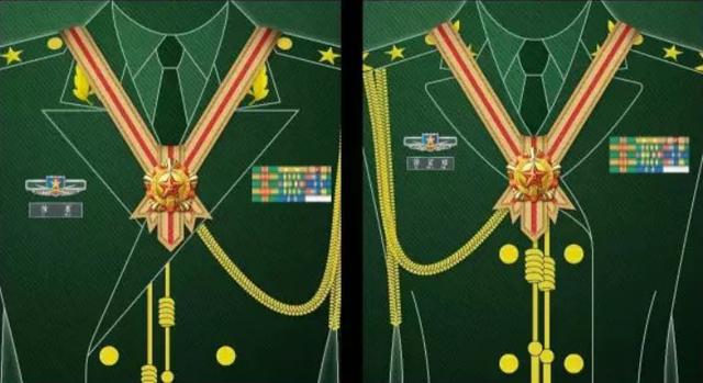 八一勳章可佩戴於07式常禮服資歷章並非只是級別和軍齡略章