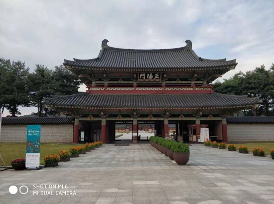 百济文化园区重现1500年前百济王国盛况