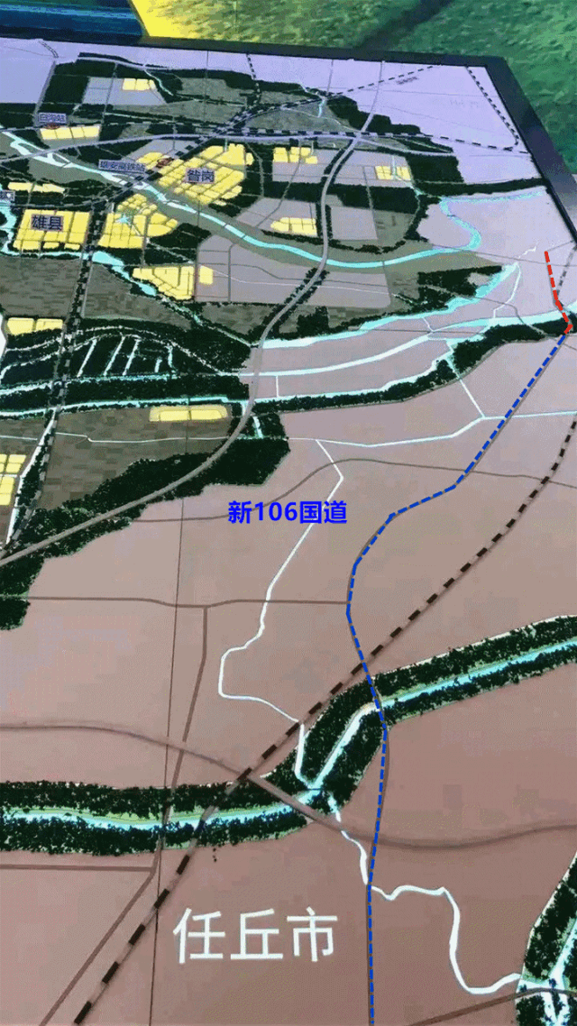 南乐106国道东移规划图图片