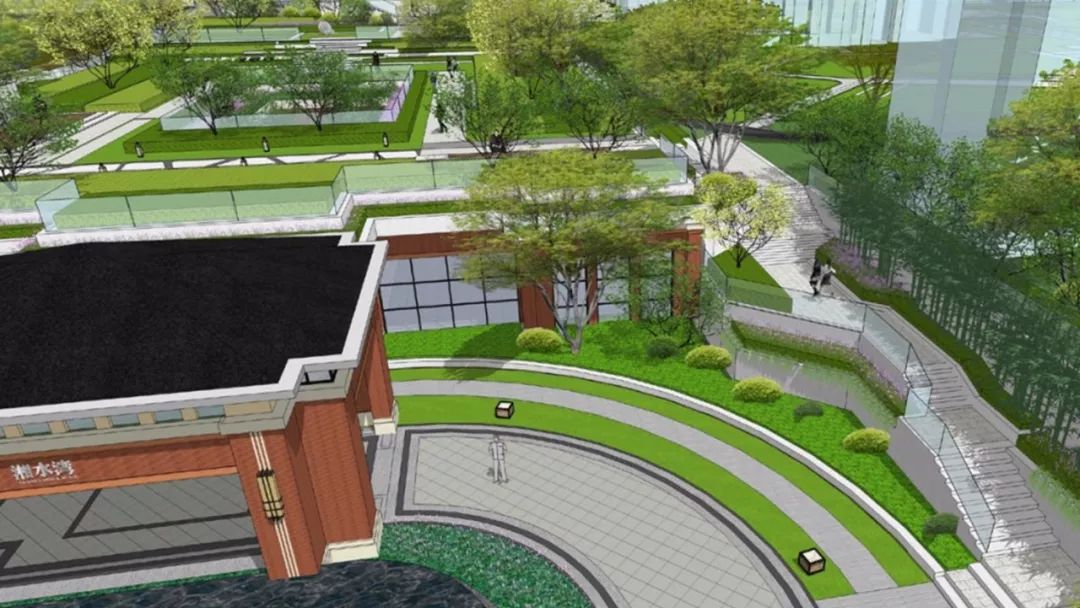 5浣溪沙公园环抱尽享鲜氧美景一座公园等于造氧,静音,调节温湿度的"