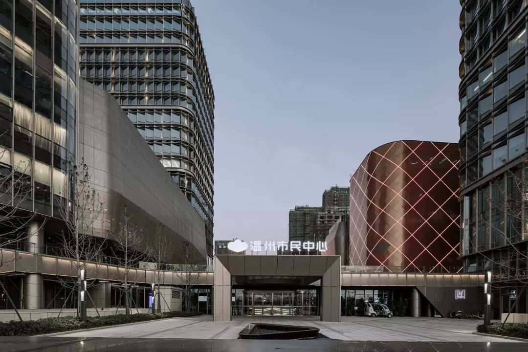 温州设计集团5周年系列精品工程温州市民中心暨世界温州人家园
