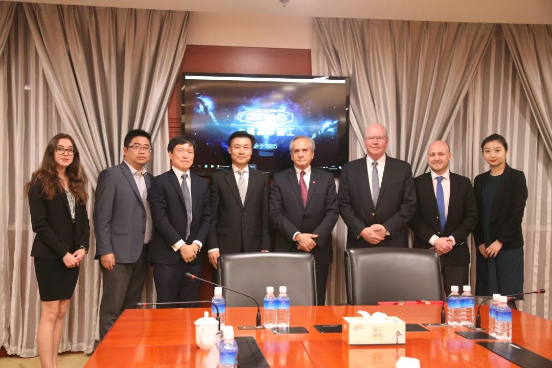 朱连宇会见智利puerto coronel码头董事长一行