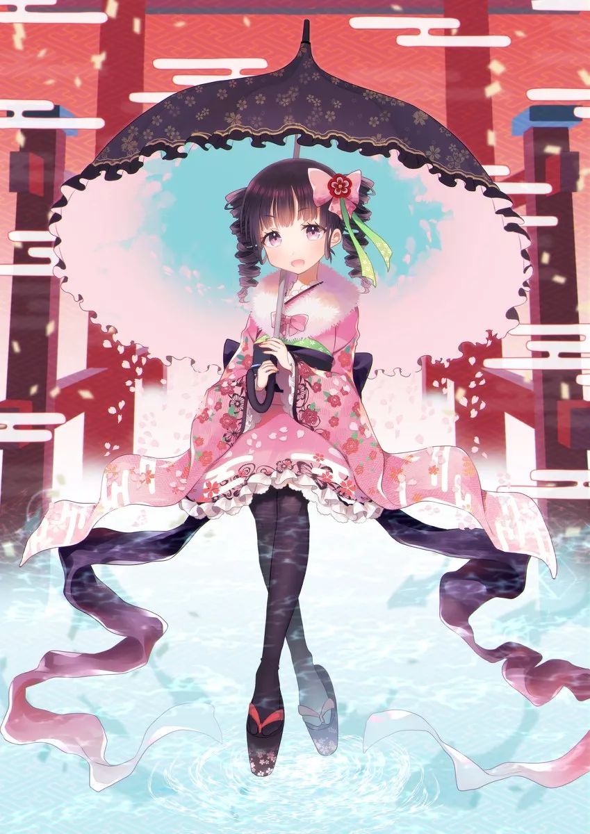 一眼倾城黑暗优雅又不失可爱の和风lolita特辑