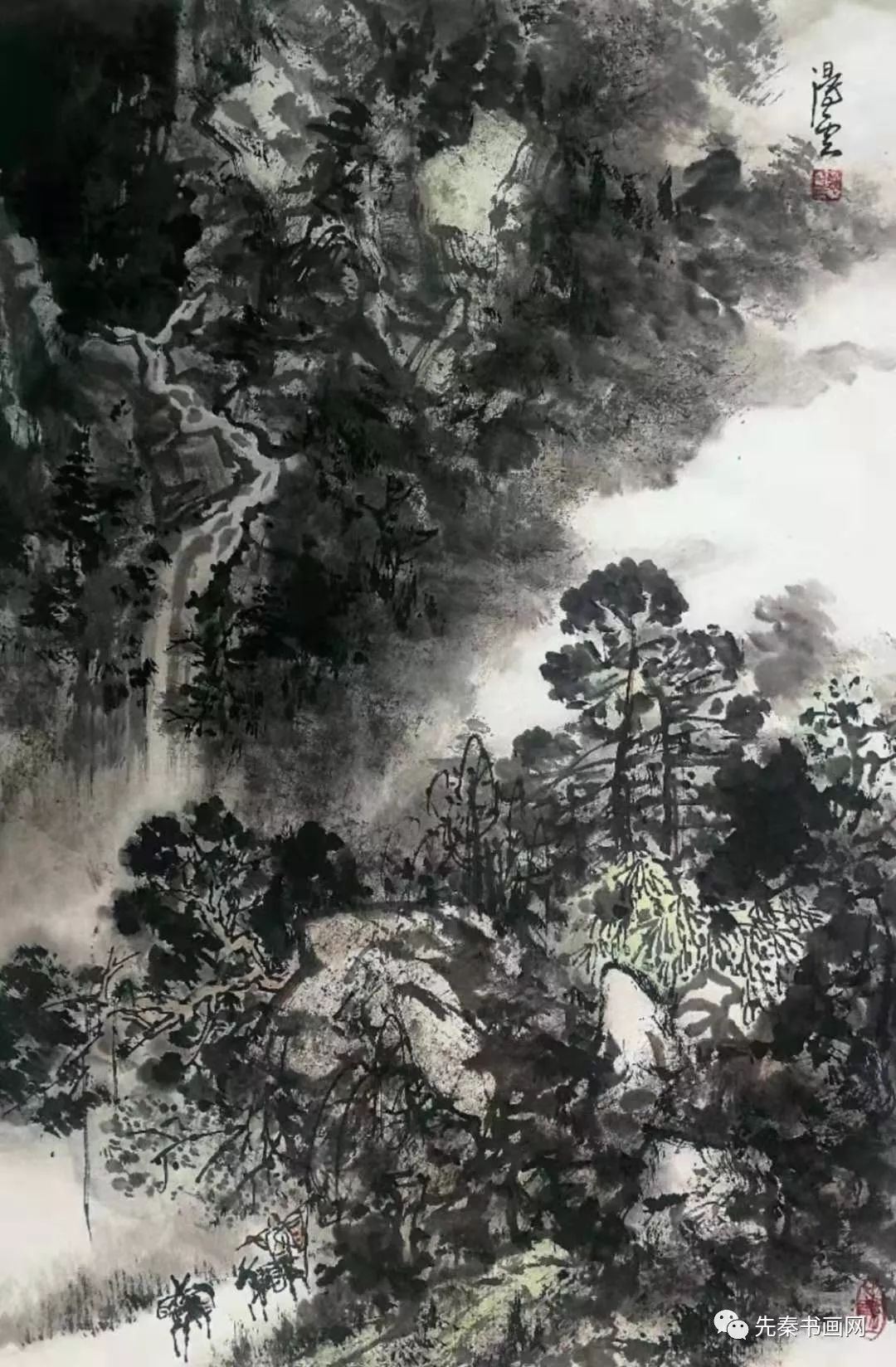 先秦书画网著名画家张云作品微展