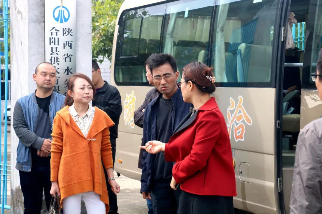 副县长王改现场办公,推进合阳供水项目建设