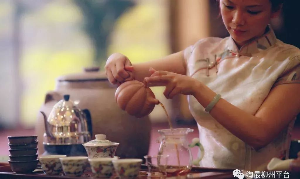 柳州品茶图片