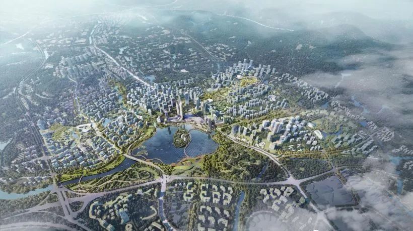 知识城九龙湖规划图片