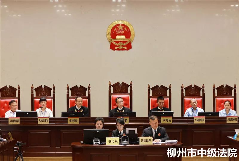 【视频】柳江"大毒枭"张加爱涉黑团伙出庭受审