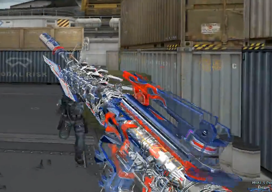 在穿越火线中可是有着很高造型帅气的枪支,其中像这款m4a1的能量核心