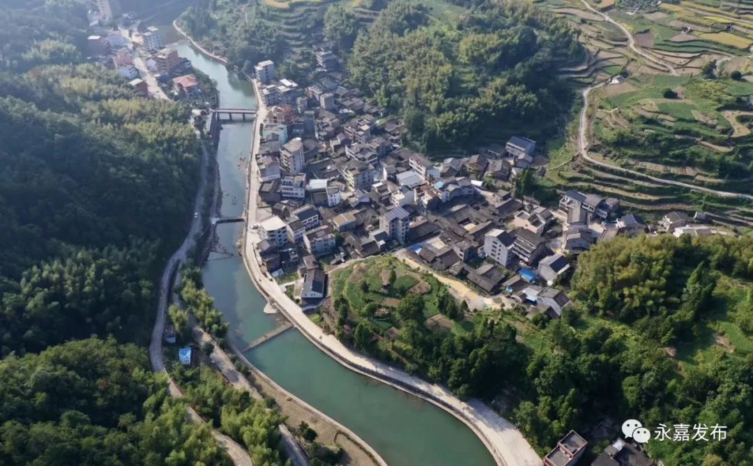 颜值大变样永嘉这个因溪大而得名的村是这样变美的