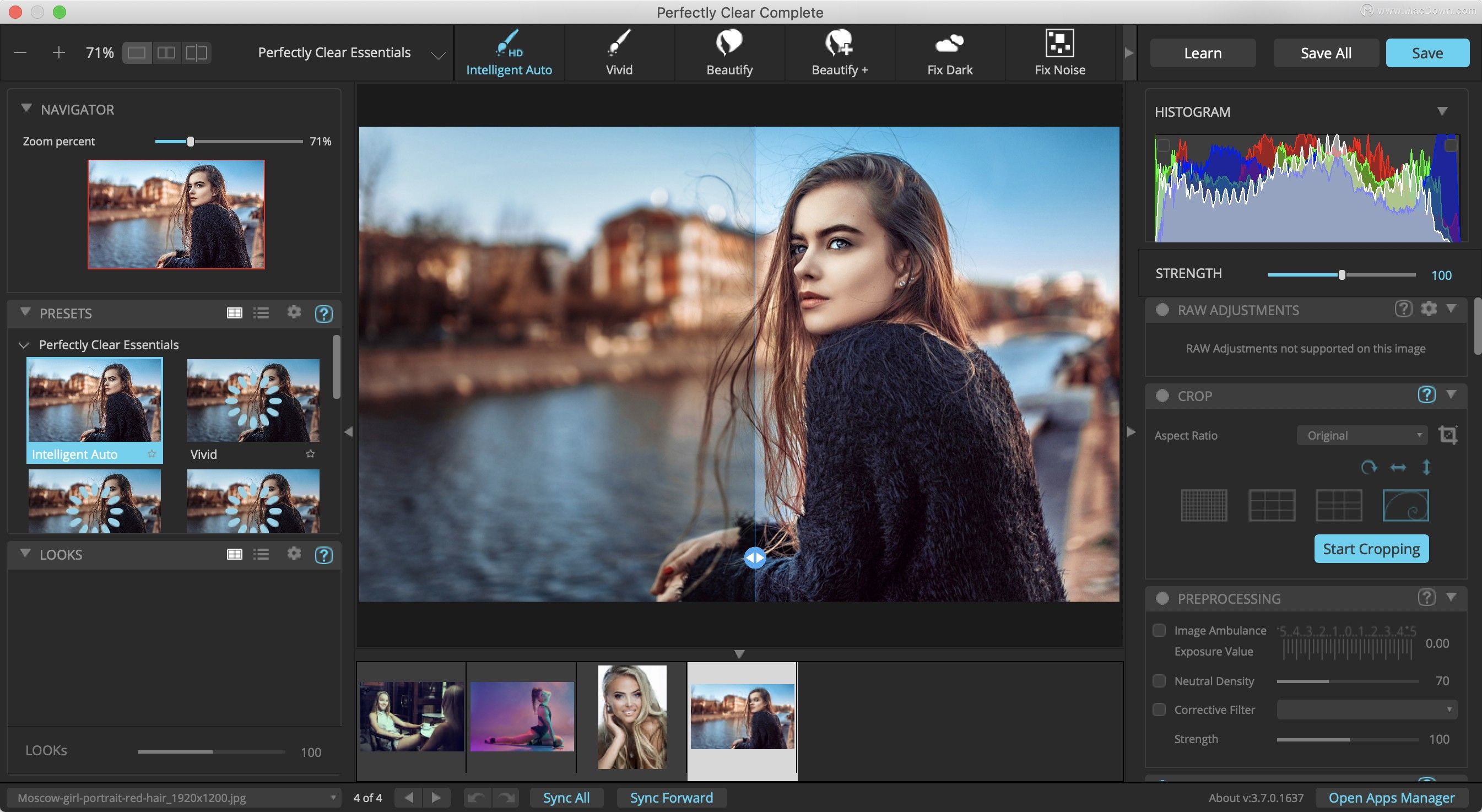 athentechperfectlyclearcompletev3macpslr智能修图软件