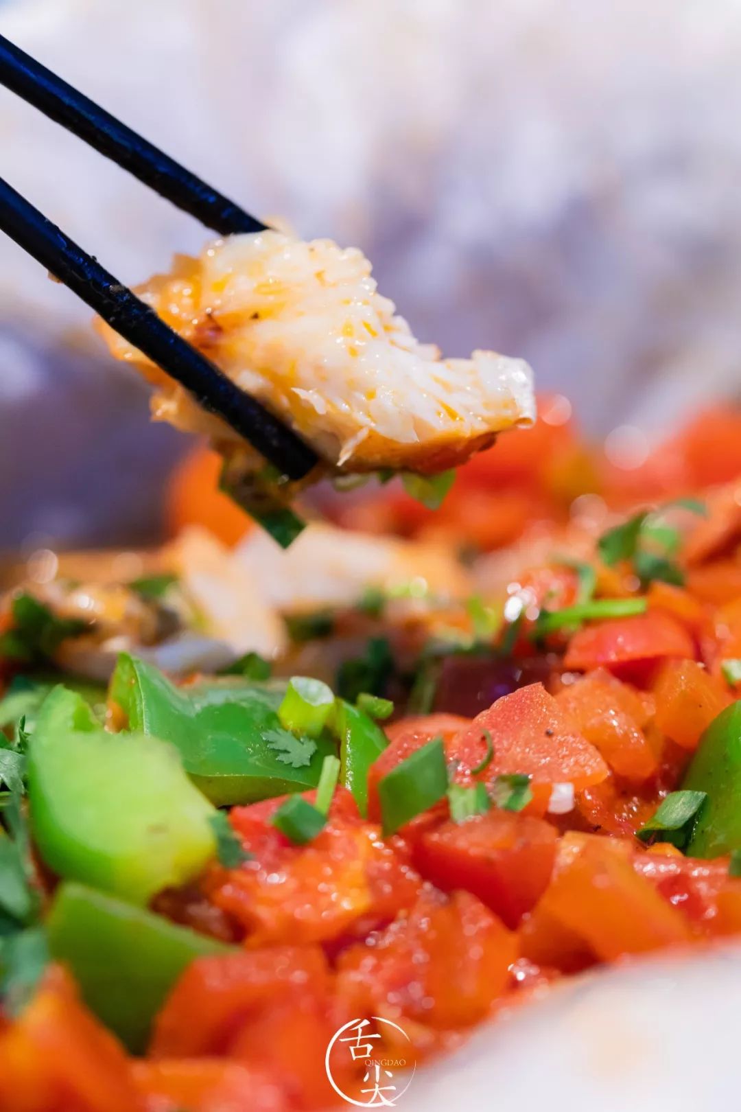 在番茄缝里挑鱼肉,对于猫腻家的鱼肉,上口真是一见钟情二见倾心百吃不