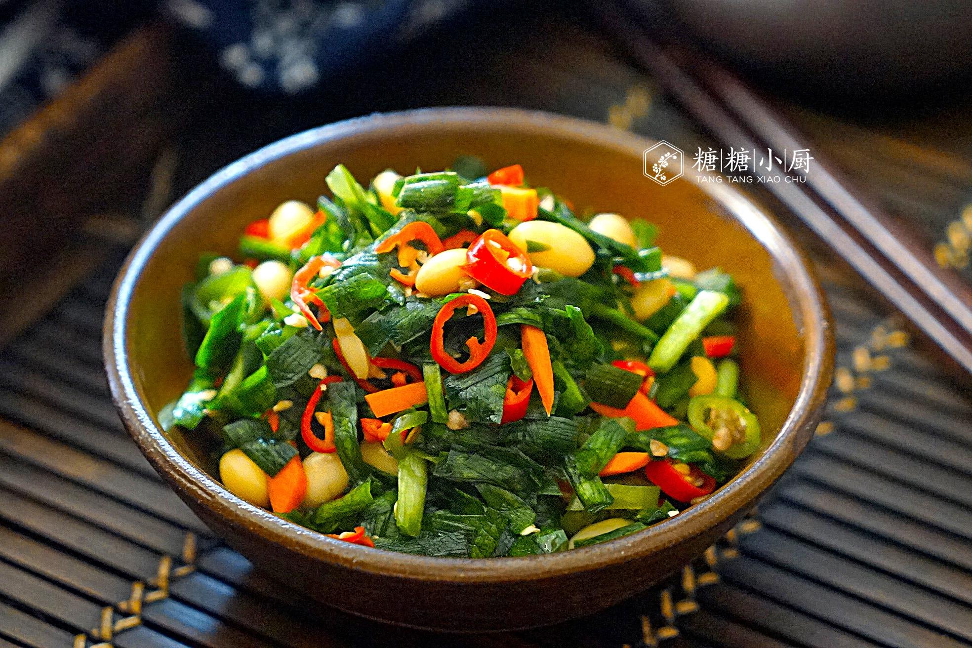 原创韭菜试试这样腌简单又快速腌1天就能吃2碗饭打不住比肉香