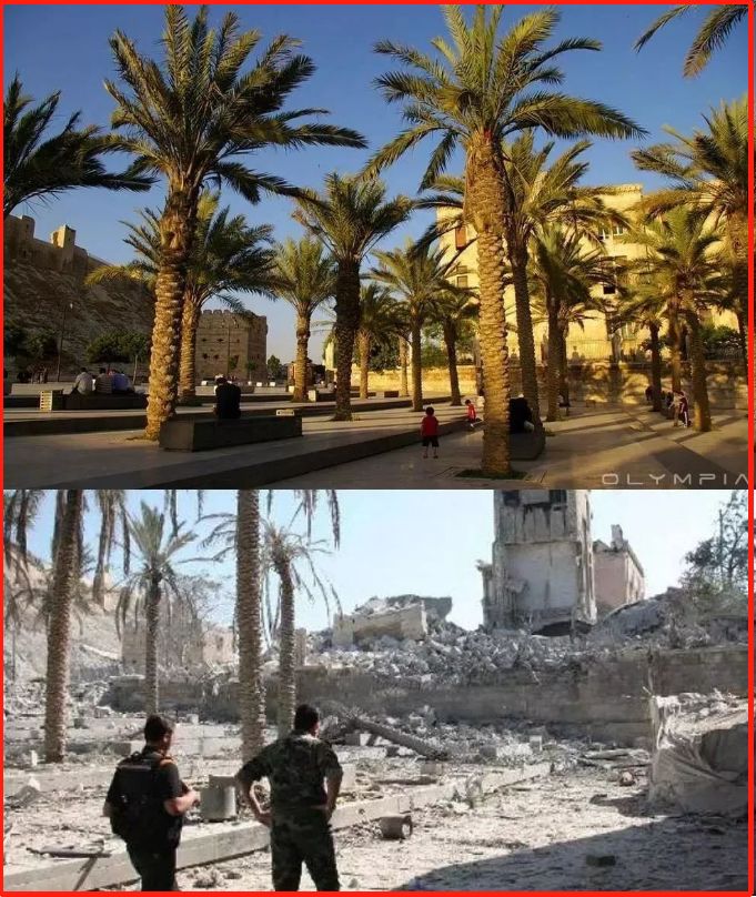 而今的大马士革就是现实版的地狱高楼大厦桥梁房屋辛苦苦建起来的城市