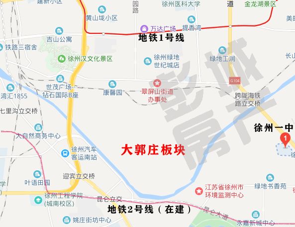 关注大郭庄未来怎么建2条地铁经过拆迁已开始