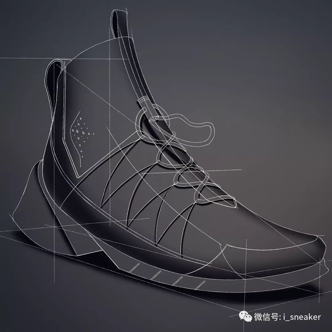 鞋设| 透视图线稿,让你深入透视一大利器