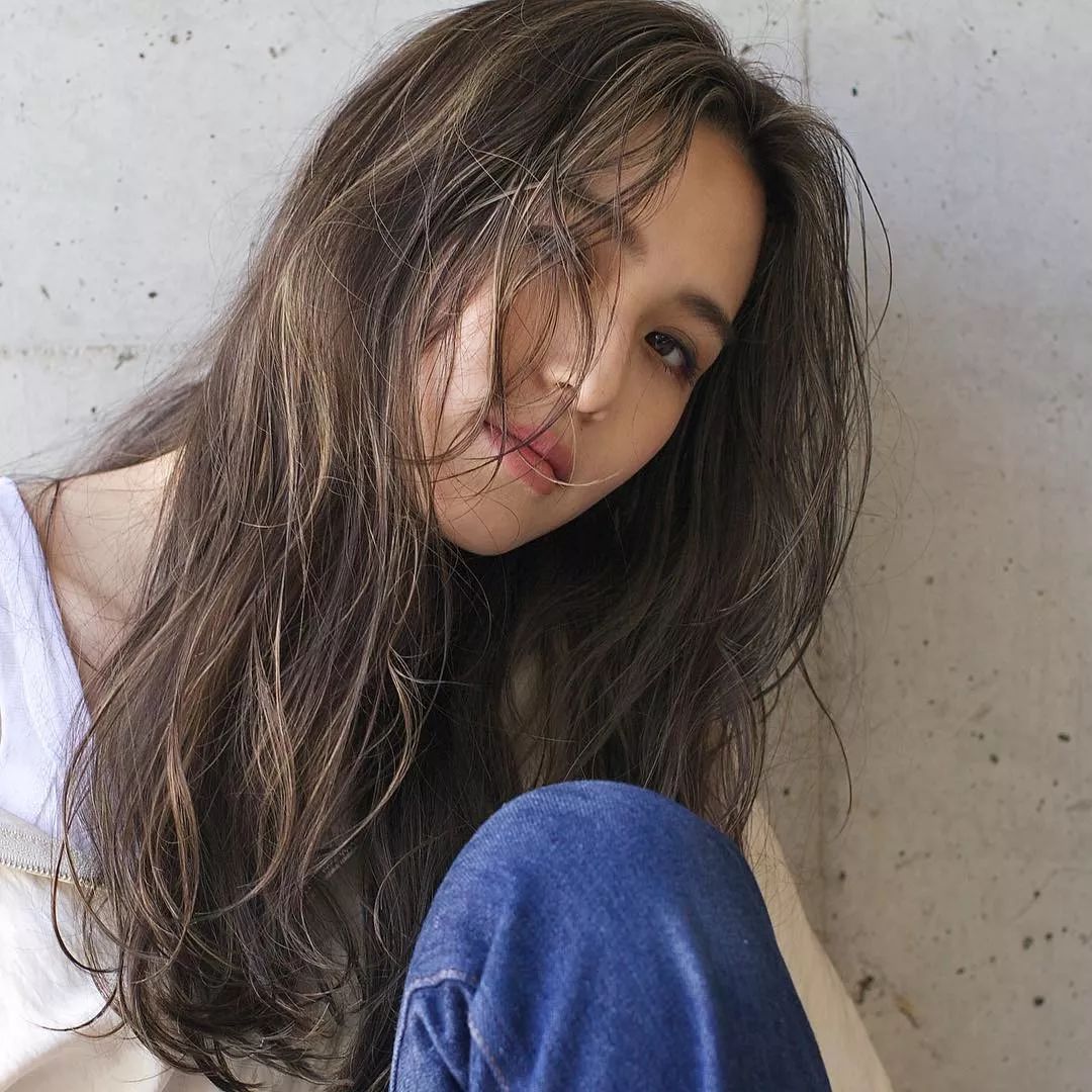 【龙泰丰】清爽无刘海的日系发型,气质加分妥妥的!_长发
