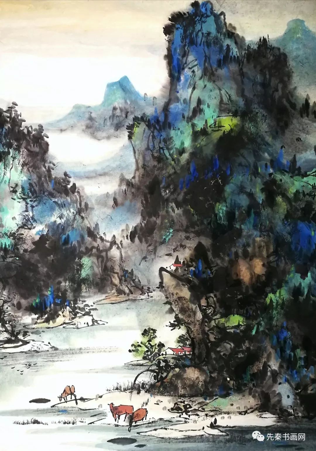 先秦书画网著名画家张云作品微展