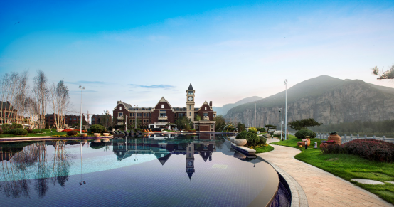 (碧桂园九龙湾项目实景图)