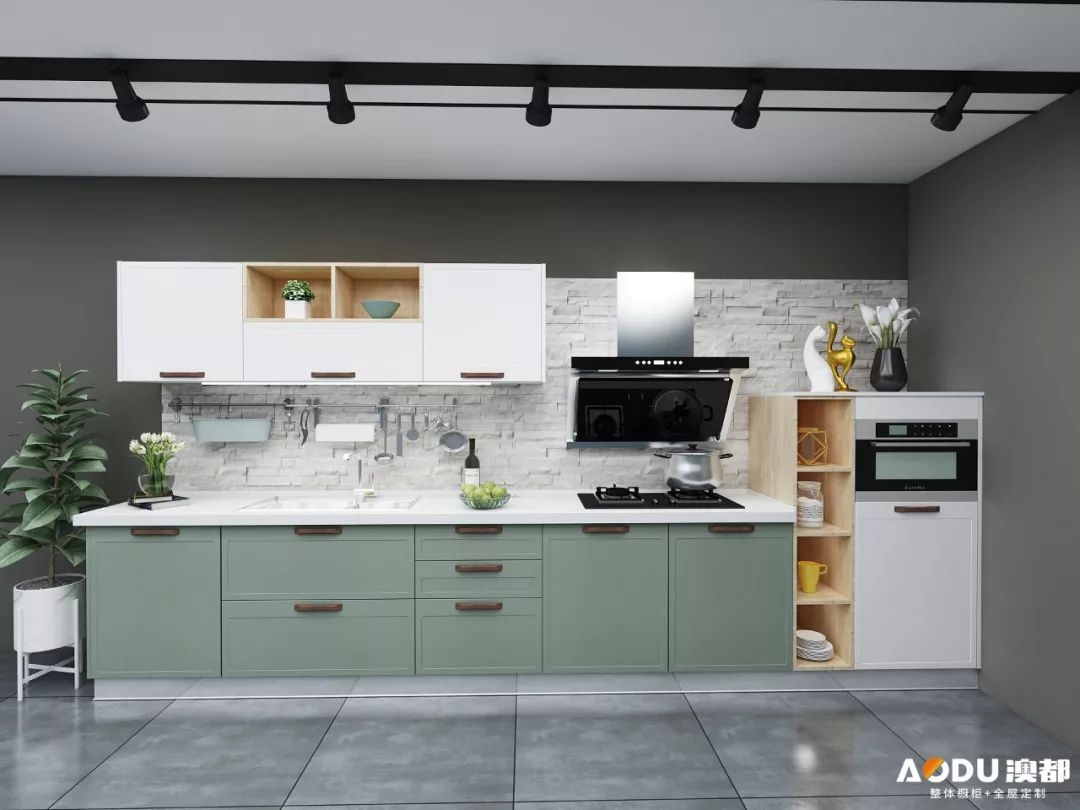 澳都全屋定制|橱柜门板之吸塑系列