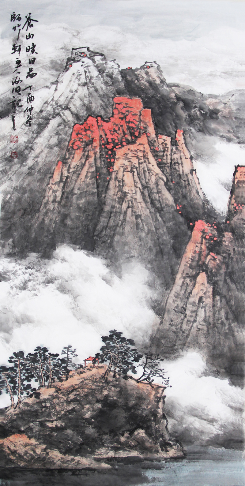 苍润相济气象万千画家于汝旺的山水画创作