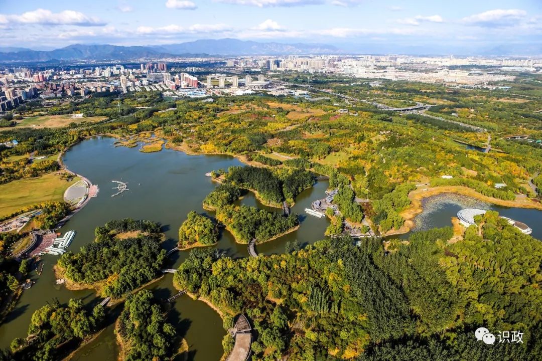 規劃面積達16000畝的南苑森林溼地公園,建成後將成為中軸線上最大的