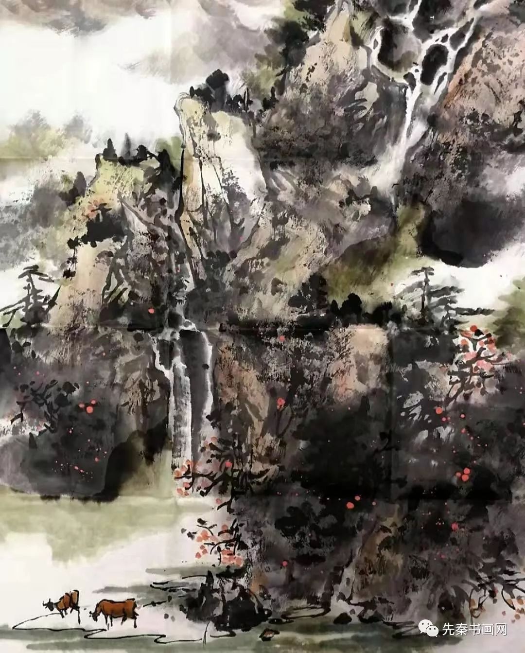 先秦书画网著名画家张云作品微展