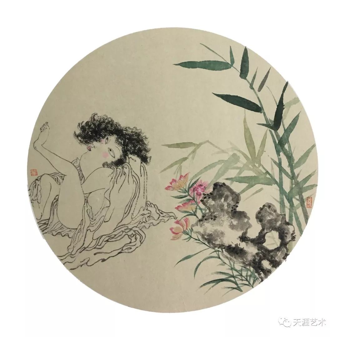 如花绽放青年女画家王霞风情小品微展天涯艺术1217期