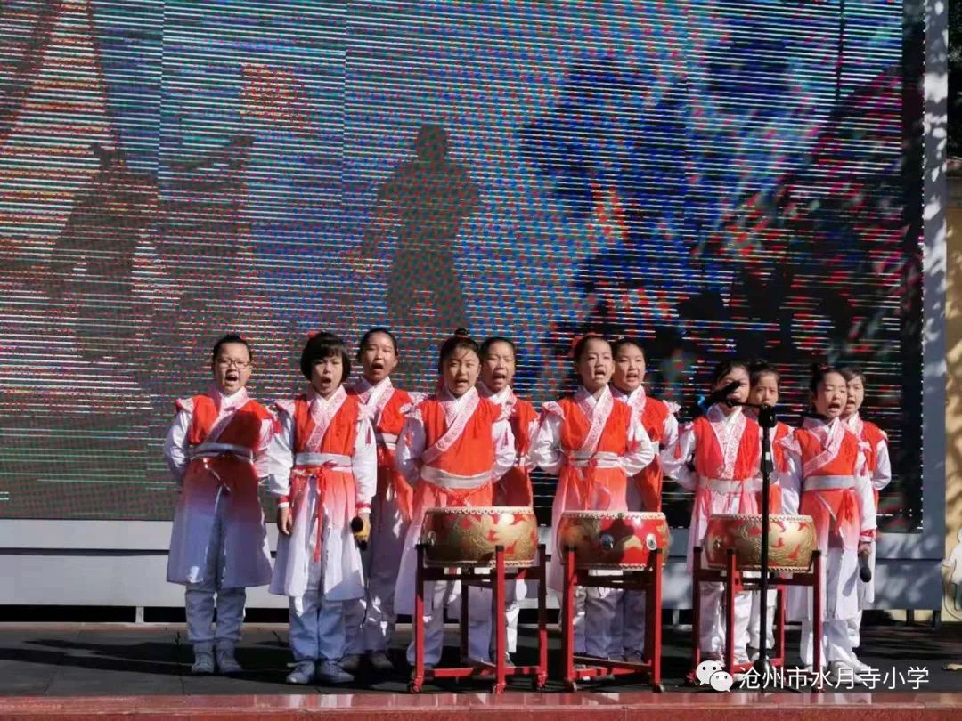 "扬古韵 颂今朝"运河区水月寺小学第五届汉文化节开幕啦!