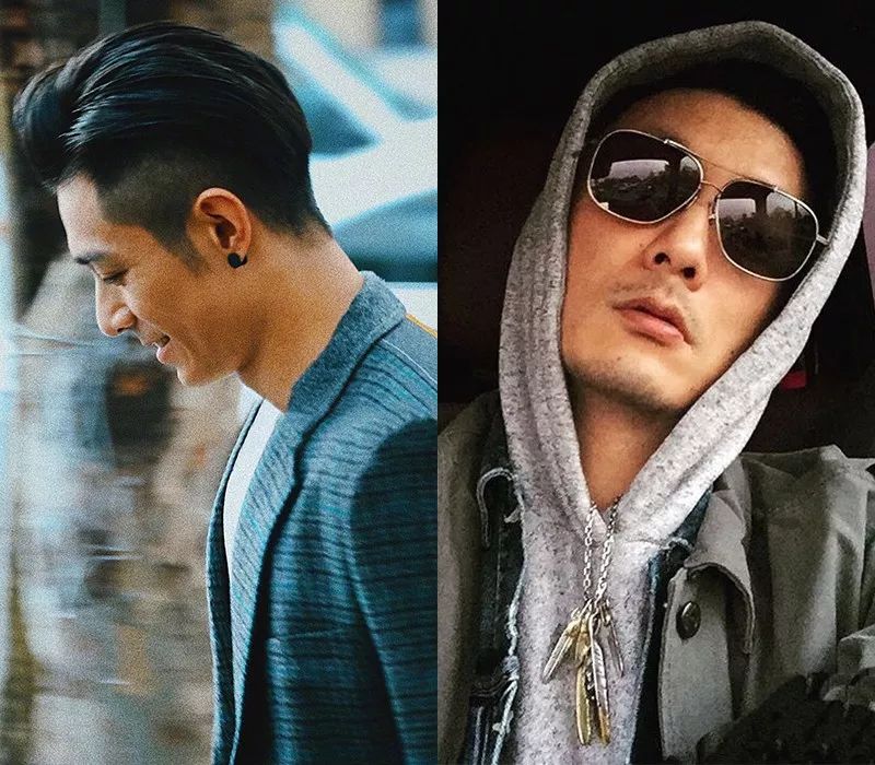 如果加上一个利落又时髦的undercut发型,绝对能让你登上"香港潮男型录