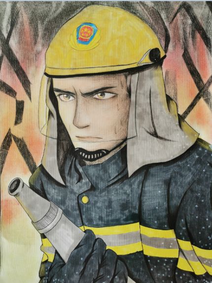 《消防精神》 杨仙如 03 《我是小小消防员》黄楚婷  6 04 《救火英雄