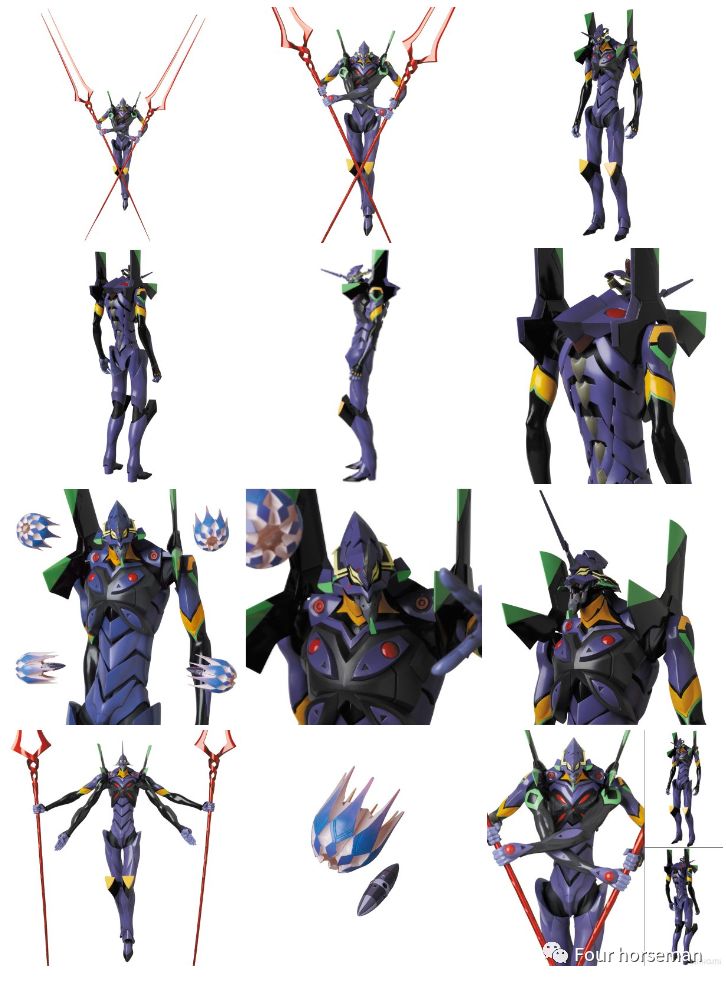 hg手办 eva新剧场版&eva新剧场版:q エヴァ13号机nxedge style [eva