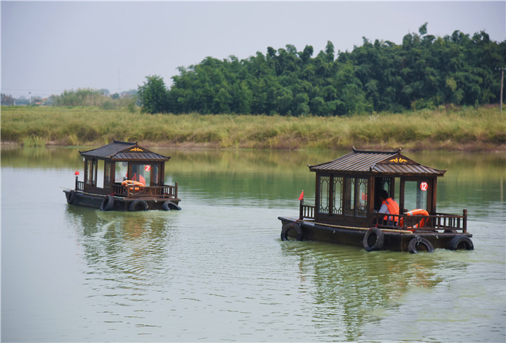 溧阳市饮马溪田园建成开放