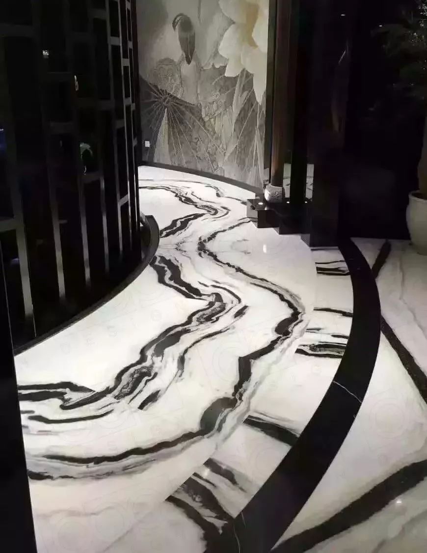 熊猫白禅意十足的国石经典你一定不知道的国宝级石材