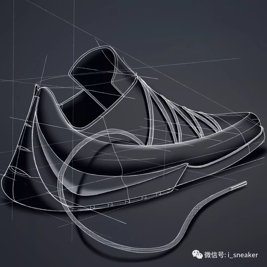 鞋设| 透视图线稿,让你深入透视一大利器