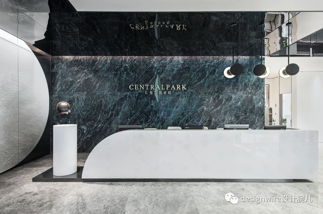 首发hwcd广州江边超火的售楼处设计