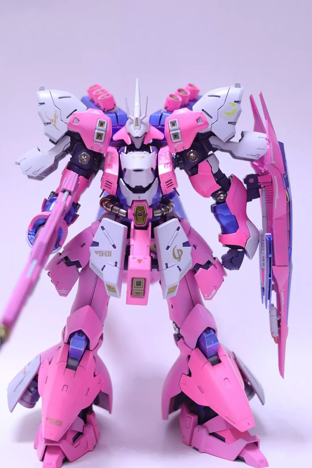 2)粉色魔法少女配色3)全身金属件 魔改武器改造构思及运用:主要是想