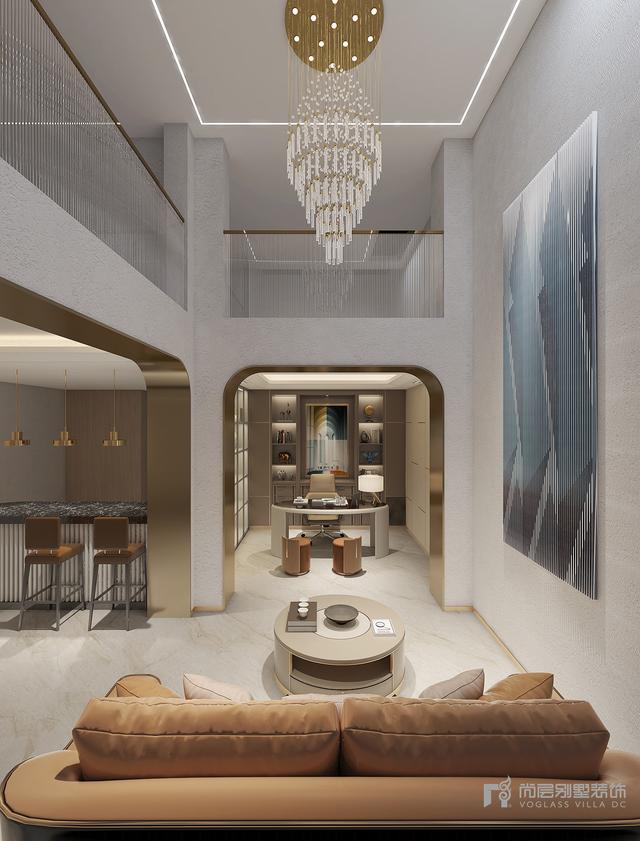 地下室的家具均采用金属成品家具,金属的门套线,既美观又实用.