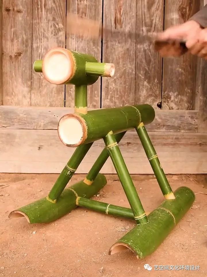环创竹子的另一种形态