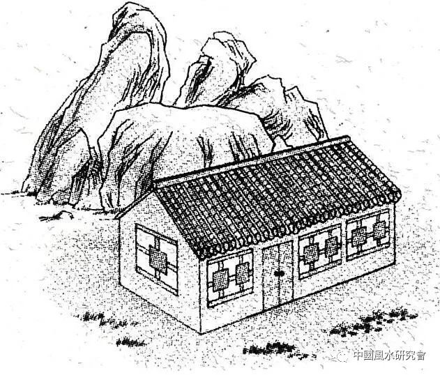 052 剑锋煞住宅本身或住宅附近的建筑物,如同锐利的三角形一样,就是犯