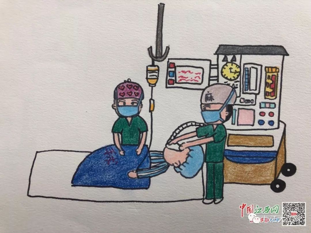 16幅漫画让患者明白手术室的一切2004年护理专业毕业的康乐,刚参加