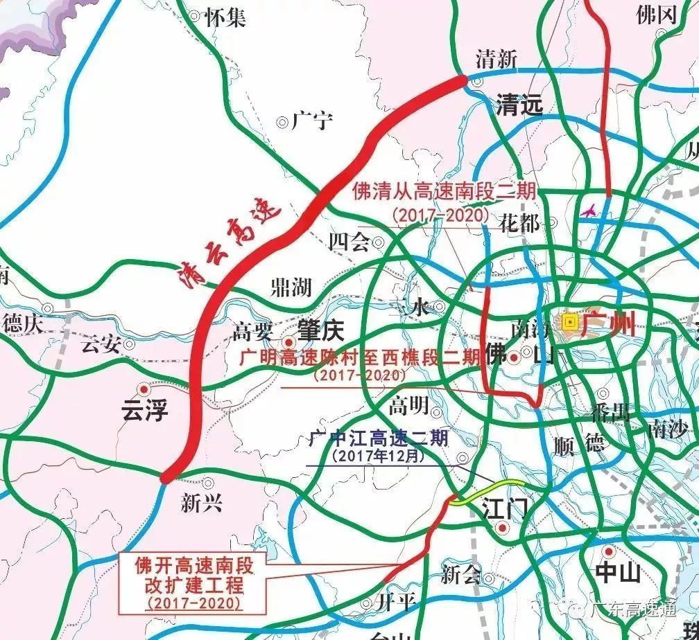 德庆县高速公路规划图片